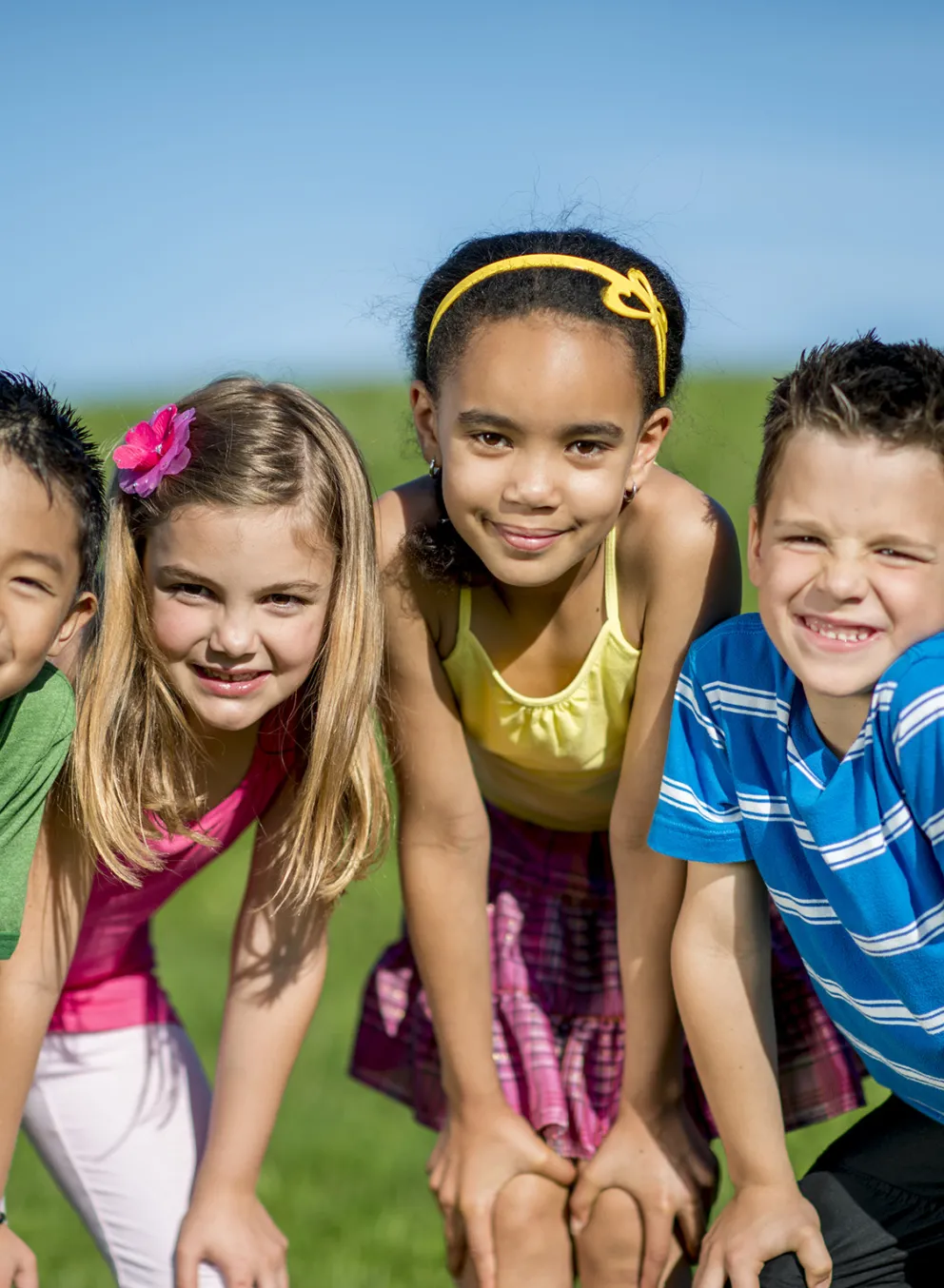 group of young kids