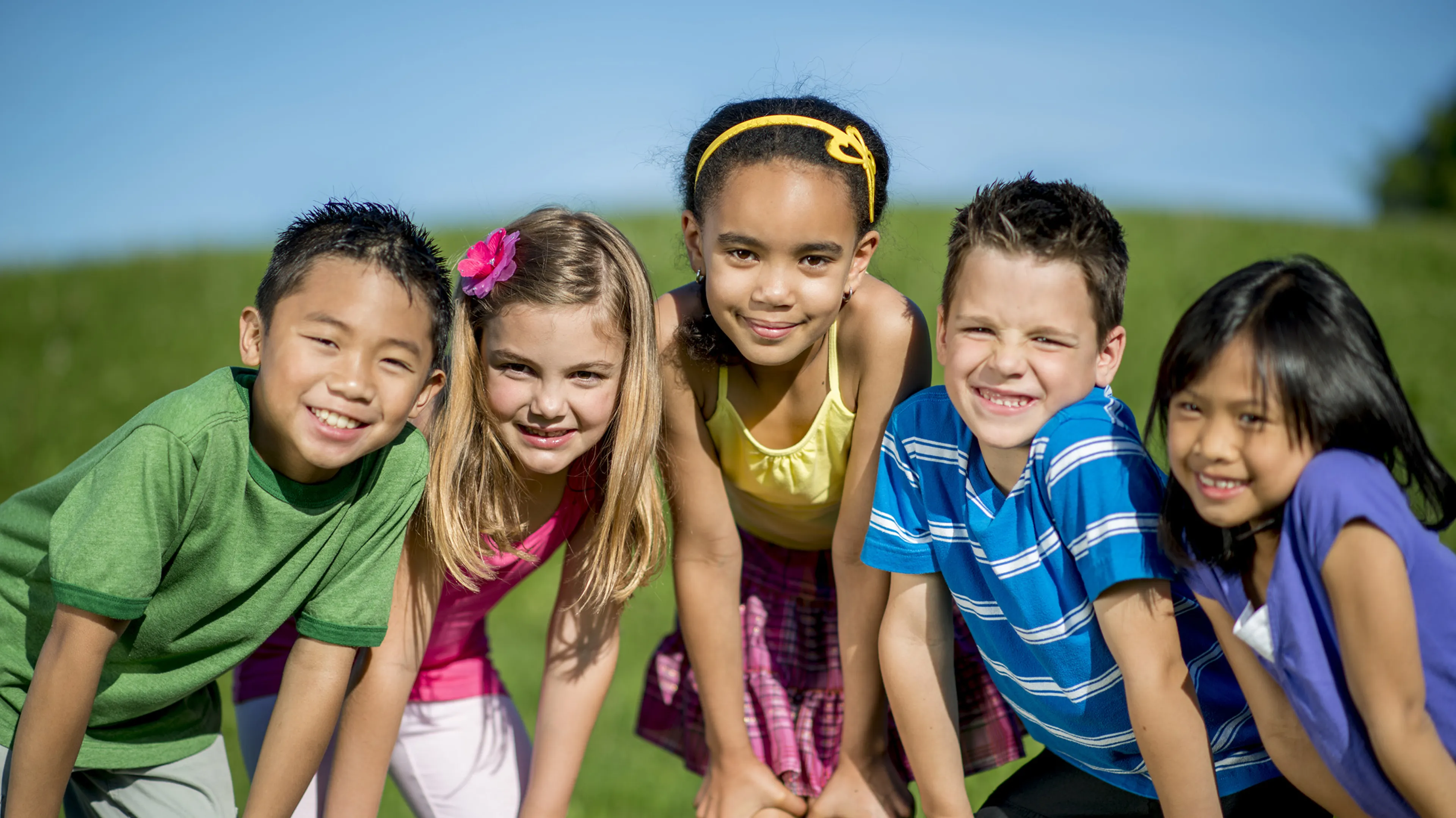 group of young kids