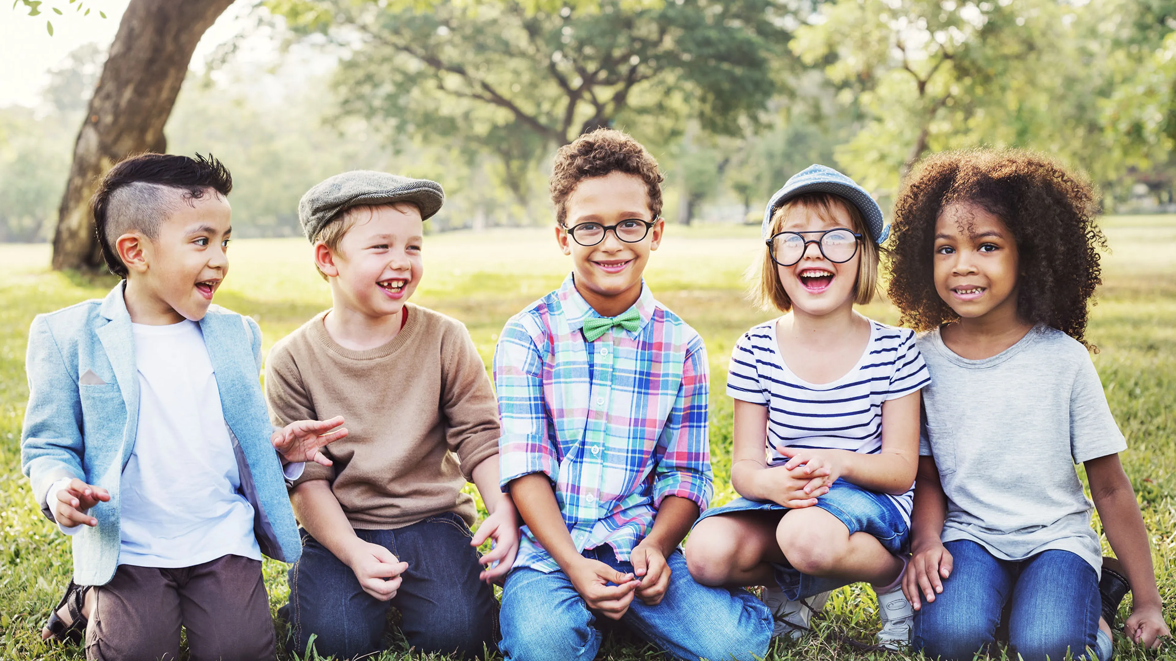 group of young kids